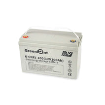 Batería GreenPoin en Gel 12V - 100 AMPERIOS