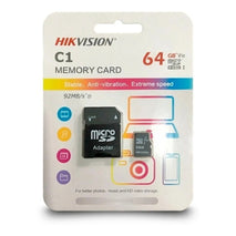 Memoria SD 64G Hikvision Clase 10 MEM-HS-TF-L2/64G